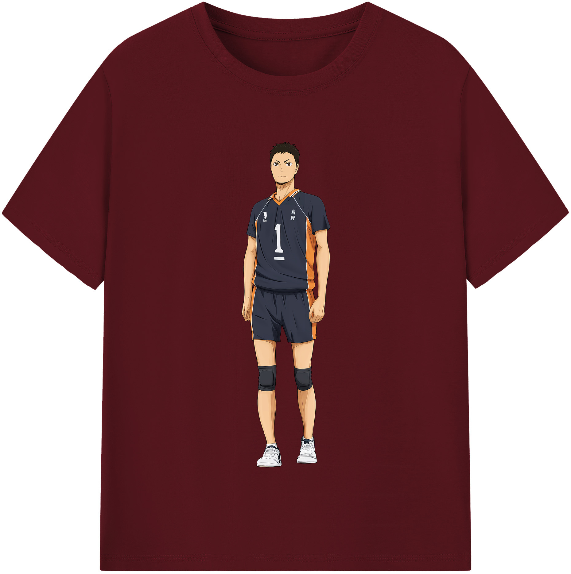 （画像用） ハイキュー!! Haikyu!! 綿100％半袖Tシャツ（フロントプリント）